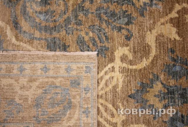 ковер ручной работы Афганский ковер ручной работы из шелка и шерсти Сhoubi Ziegler (Чуби зиглер)  2.4x1.5 — фото 2