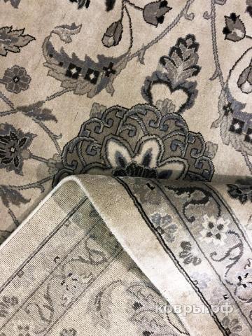 ковер ручной работы Шелковый Индийский ковер ручной работы Agra (Агра) 4.34x3.12 — фото 2