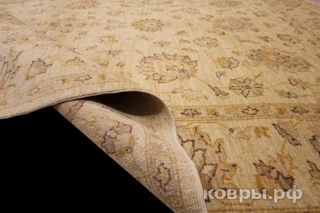 ковер ручной работы Шелковый Афганский ковер ручной работы Сhoubi (Чуби) 2.97x1.95 — фото 2