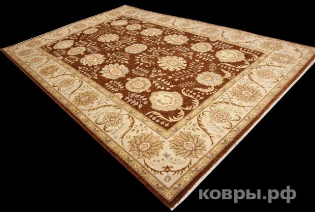 ковер ручной работы Шерстяной Афганский ковер ручной работы Сhoubi (Чуби) 2.91x2.02 — фото 2