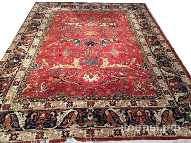 ковер ручной работы Афганский ковер ручной работы Биджар 2.68x3.57м — фото 2