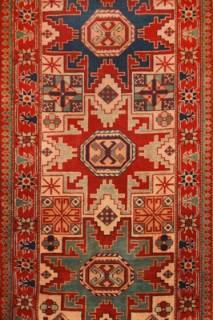 Афганский ковер ручной работы Зейва 0.8x2.87м