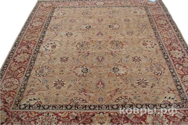 ковер ручной работы Индийский ковер ручной работы Агра 2.42x3.01м — фото 2