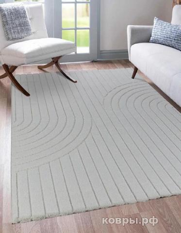 ковер OZ KAPLAN Sofia 0E421A White-White — фото 2