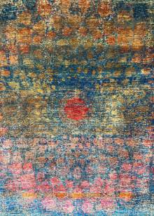 Индийский ковер ручной работы из шелка и шерсти 3.03x2.39