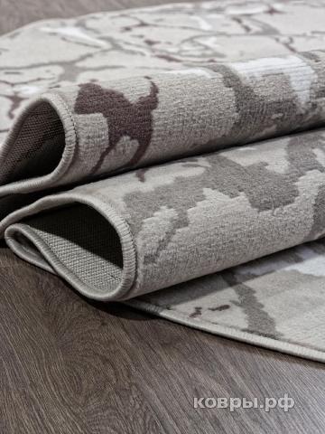 ковер Ковер MERINOS SILVER F389 GRAY Овал — фото 3