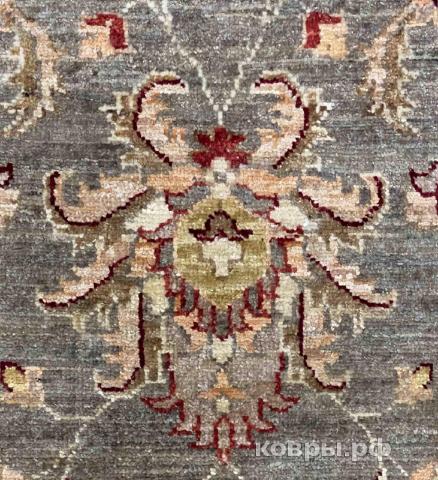 ковер ручной работы Шелковый Афганский ковер ручной работы Сhoubi (Чуби) 2.8x2 — фото 3