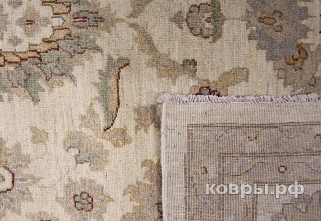 ковер ручной работы Шелковый Афганский ковер ручной работы Сhoubi (Чуби) 4.22x2.99 — фото 4