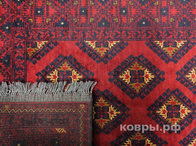 ковер ручной работы Шерстяной Афганский ковер ручной работы Hamamadi (Хамамади) 1.47x1 — фото 4