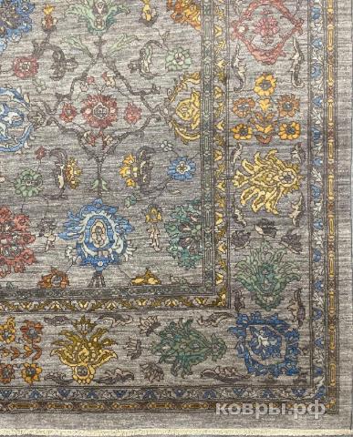 ковер ручной работы Шелковый Афганский ковер ручной работы Сhoubi (Чуби файн)  3.05x2.44 — фото 4