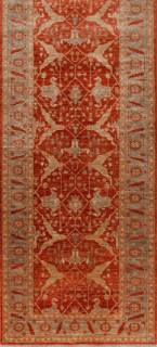 Афганский ковер ручной работы Чуби 1.05x3.85м