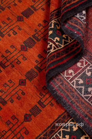 ковер ручной работы Пакистанский ковер ручной работы Балучи 1.31x2.3м — фото 6