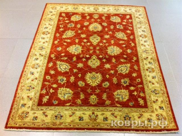 ковер ручной работы Афганский ковер ручной работы Чуби 1.5x1.92м — фото 2