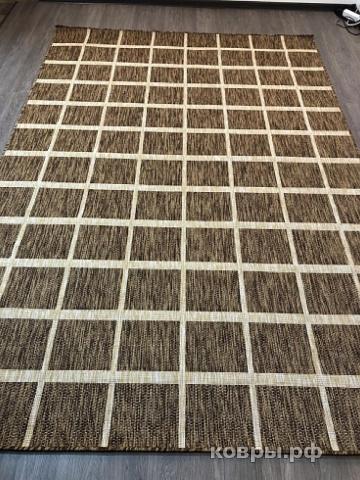 ковер MERINOS VEGAS S004 BROWN-CREAM Овал