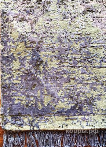ковер ручной работы Индийский ковер ручной работы из шелка и шерсти 3.09x2.47 — фото 4