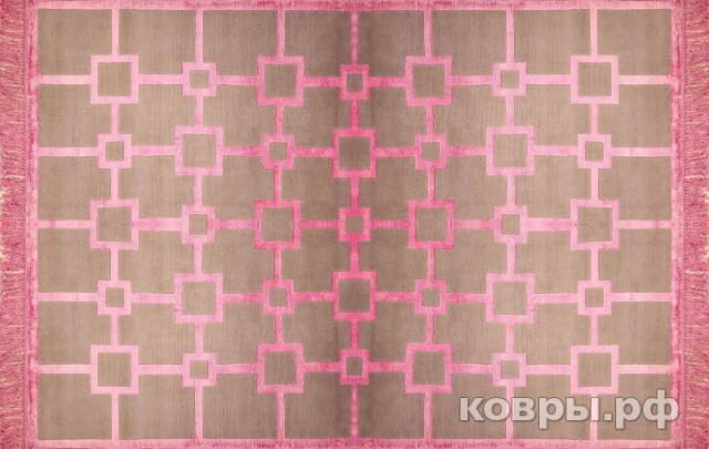 ковер ручной работы Индийский ковер ручной работы из шелка и шерсти 2.93x1.99