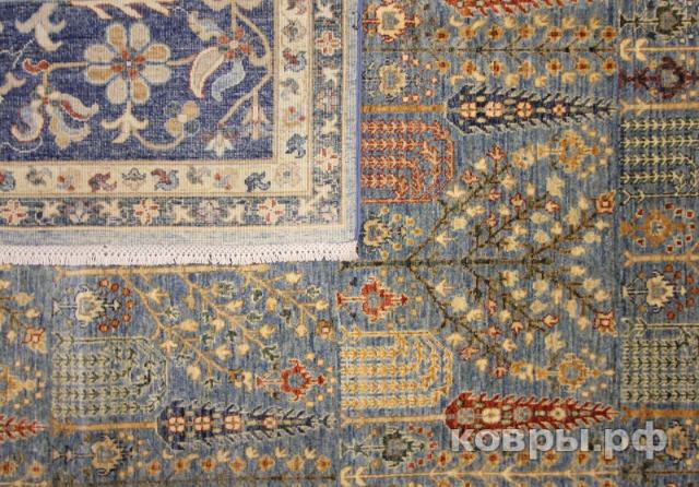 ковер ручной работы Шелковый Афганский ковер ручной работы Сhoubi (Чуби) 5.2x3.62 — фото 5