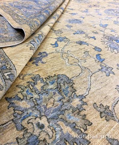 ковер ручной работы Шелковый Афганский ковер ручной работы Сhoubi (Чуби) 5.45x4.17 — фото 2