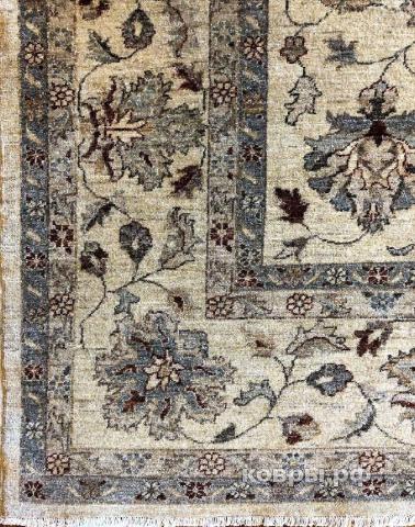 ковер ручной работы Шерстяной Афганский ковер ручной работы Сhoubi Ziegler (Чуби зиглер) 2.92x2.44 — фото 2