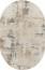 ковер Ковер ROZA SIESTA M043A BONE / GRAY Овал