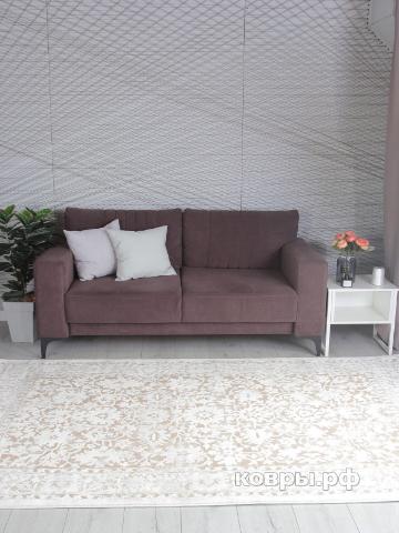 ковер Ковер SAHAN AMELI 9256A S.BEIGE / P.WHITE — фото 2