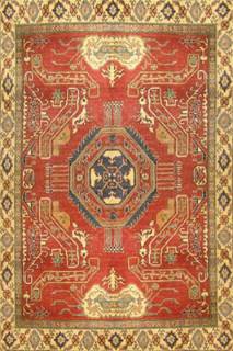 Афганский ковер ручной работы Казах 2.17x2.95м