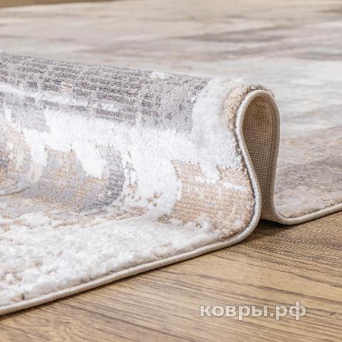 ковер Турция Arius 3474 LIGHT GRAY овал — фото 4