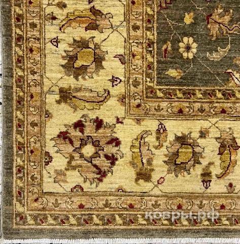 ковер ручной работы Шелковый Афганский ковер ручной работы Сhoubi (Чуби) 2.8x2 — фото 4