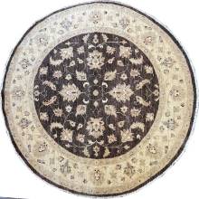 Шелковый Афганский ковер ручной работы Сhoubi (Чуби) 2.16x2.14