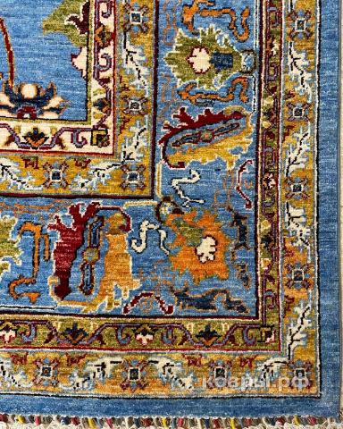 ковер ручной работы Шелковый Афганский ковер ручной работы Bidjar (Биджар) 3.58x2.72 — фото 3