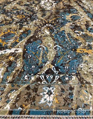 ковер ручной работы Шелковый Афганский ковер ручной работы Waziri (Вазири) 3.01x2.42 — фото 6