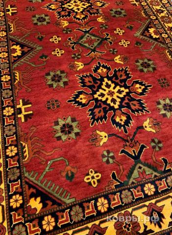 ковер ручной работы Шерстяной Афганский ковер ручной работы Merinos (Меринос)  2.06x1.5 — фото 3