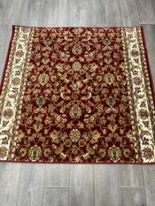 Коврик№1544,красный,размер 1,5 на  1,5 метра