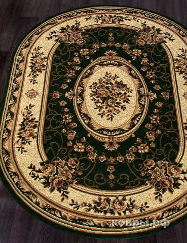 ковер Merinos Laguna 5444 GREEN Овал — фото 2