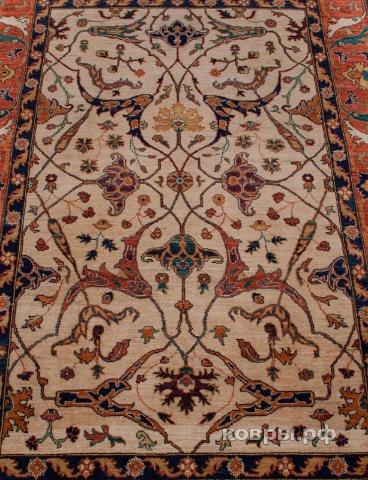 ковер ручной работы Пакистанский ковер ручной работы Биджар 1.68x2.35м — фото 9