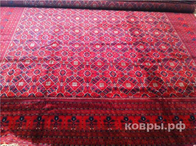 ковер ручной работы Афганский ковер ручной работы Белжик 3.95x5.78м — фото 2