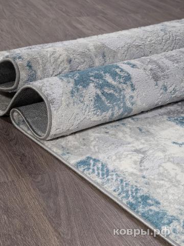 ковер ARDA Valentino M018A D.GREY SHRINK / L.BLUE HEATSET — фото 3