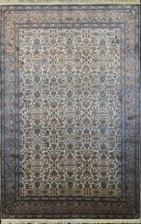 Шелковый Индийский ковер ручной работы Kashmir (Кашмир) 2.83x1.88