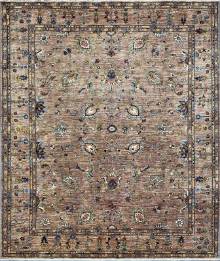 Шелковый Афганский ковер ручной работы Waziri (Вазири солтани)  3x2.55 Шелковый Афганский ковер ручной работы Waziri (Вазири солтани)  3x2.55