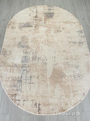 ковер Ковер ROZA SIESTA M043A BONE / GRAY Овал — фото 2