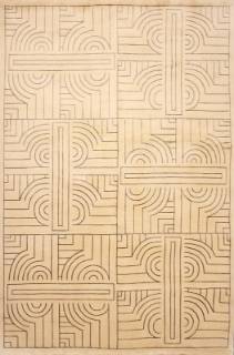 Ковер ручной работы из шелка и шерсти 2.44x1.68 из Китая