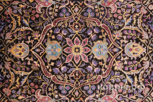 ковер ручной работы Индийский ковер ручной работы из шелка и шерсти Agra (Агра) 2.39x1.72 — фото 4