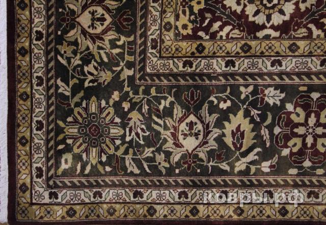 ковер ручной работы Шерстяной Индийский ковер ручной работы 3.65x2.72 — фото 3