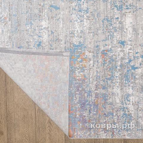 ковер Karmen hali Lite B311G TERRA / PURPLE овал — фото 2