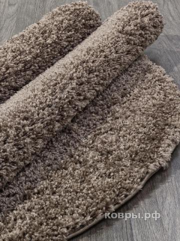 ковер MERINOS SHAGGY TREND L001 DARK BROWN Круг — фото 3