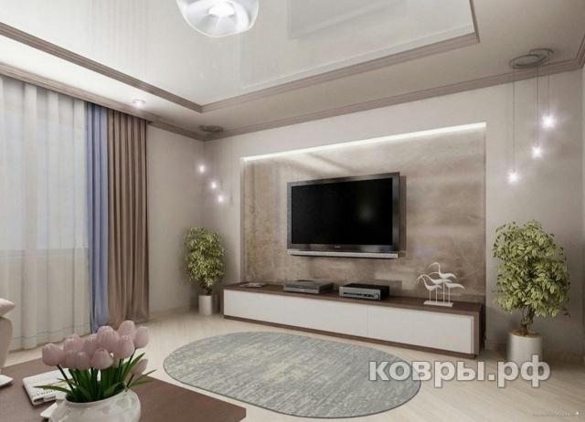 ковер Ковер MERINOS CUBA F270 BLUE Овал — фото 3