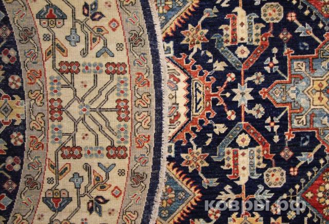 ковер ручной работы Шелковый Афганский ковер ручной работы Kazakh (Казах) 2.45x2.4 — фото 2