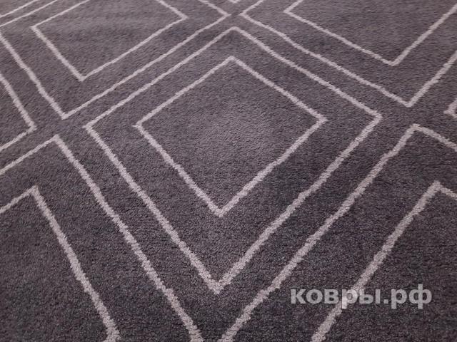 ковер Devos Caby Ambiance 81223 anthracite-silver — фото 8