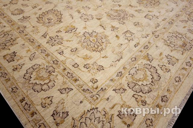 ковер ручной работы Шелковый Афганский ковер ручной работы Сhoubi (Чуби) 2.97x1.95 — фото 5