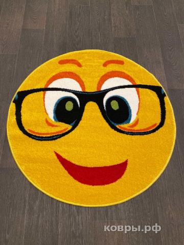 ковер MERINOS SMILE NC14 YELLOW Круг — фото 2